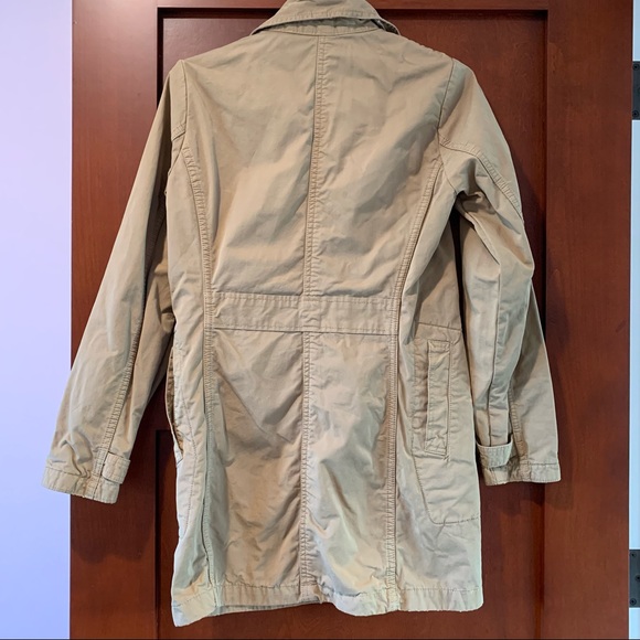 Lucky Brand Canvas Field Khaki Utility Long Jacket - Picture 7 of 7